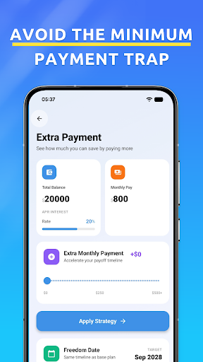 Credit Card Debt Payoff ekran görüntüsü