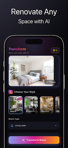 RoomStylerAI - Interior Design ekran görüntüsü