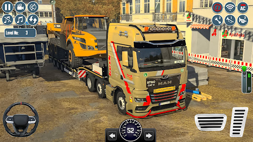 City Truck Game Cargo Truck 3D ekran görüntüsü