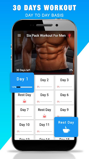 Abs Workout for Men - Six Pack ekran görüntüsü