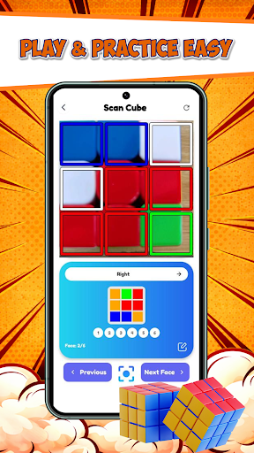 Easy Cube Solver: Scan & Play ekran görüntüsü