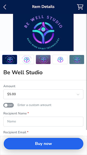 Be Well Studio ekran görüntüsü