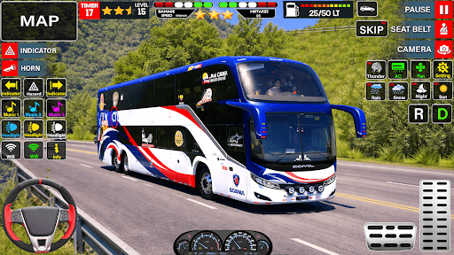 City Bus Driver Bus Game ekran görüntüsü