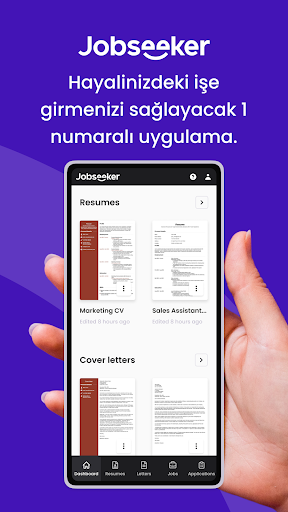 Jobseeker ekran görüntüsü