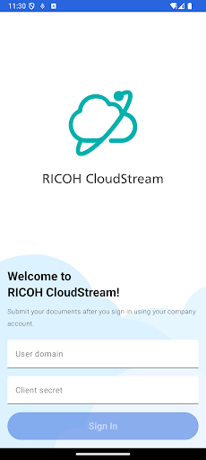 RICOH CloudStream ekran görüntüsü