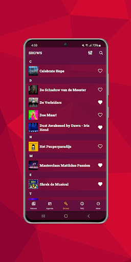 AFAS Theater ekran görüntüsü