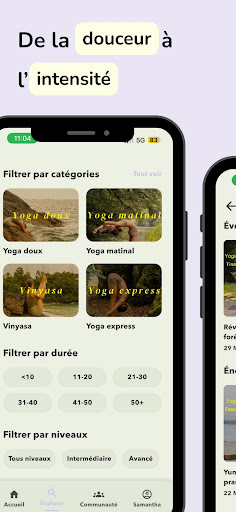 Aura Sadhana : yoga en ligne ekran görüntüsü