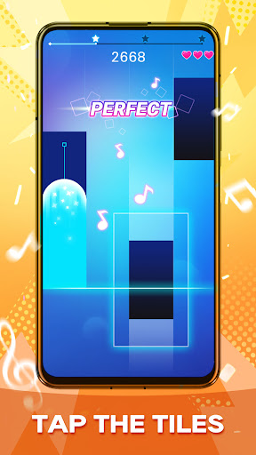 Piano Music Heart: Pop Tiles ekran görüntüsü