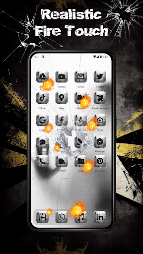 Prank Screen, Broken Wallpaper ekran görüntüsü