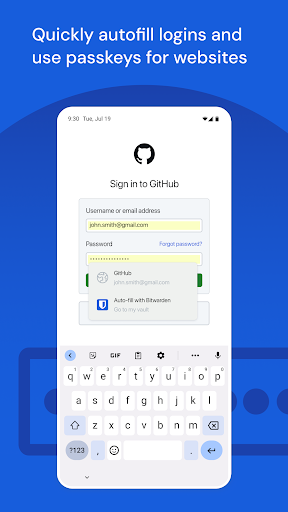 Bitwarden Parola Yöneticisi ekran görüntüsü