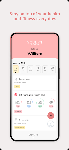 Sculpt Studios Coaching ekran görüntüsü