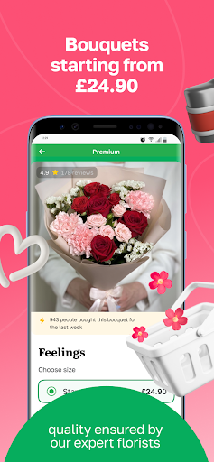 Flowers Delivery App Myflowers ekran görüntüsü