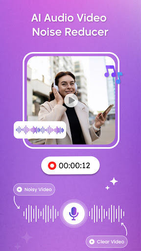 AI Noise Reducer - Clear Sound ekran görüntüsü