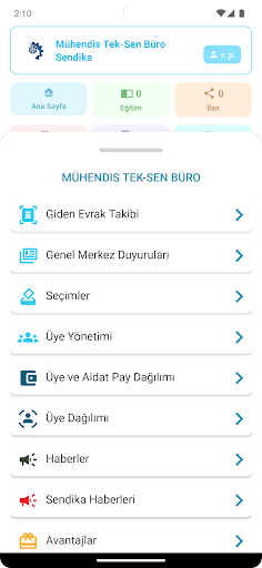 Mühendis Tek-Sen Büro ekran görüntüsü