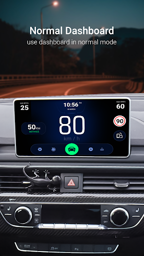 Car Dashboard Speedometer HUD ekran görüntüsü