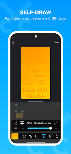 Cute CUT - Video Editor ekran görüntüsü