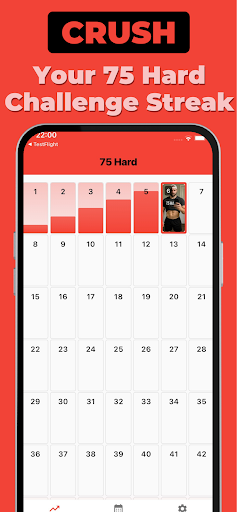 75 Hard Challenge Tracker ekran görüntüsü