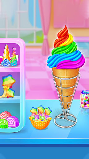 Ice Cream Cone-Ice Cream Games ekran görüntüsü