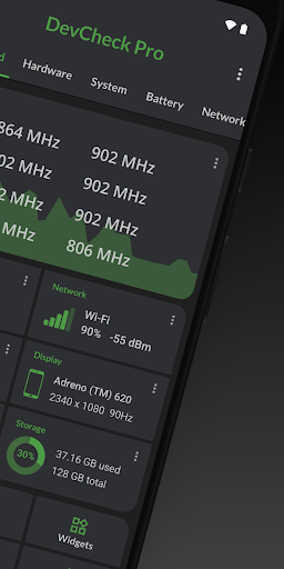 DevCheck Device & System Info ekran görüntüsü