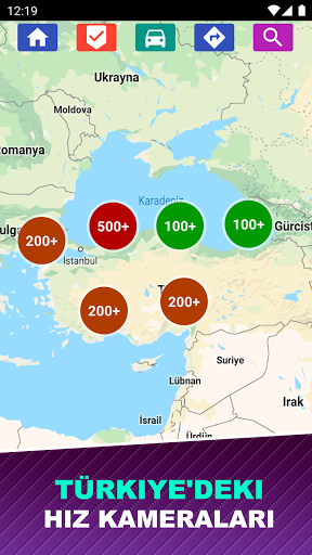 Hız Kameraları ekran görüntüsü