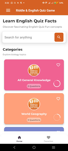 Riddle & English Quiz Game ekran görüntüsü