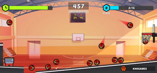 Basketball Time Shots ekran görüntüsü