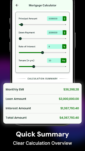 Easy Loan & EMI Calculator ekran görüntüsü