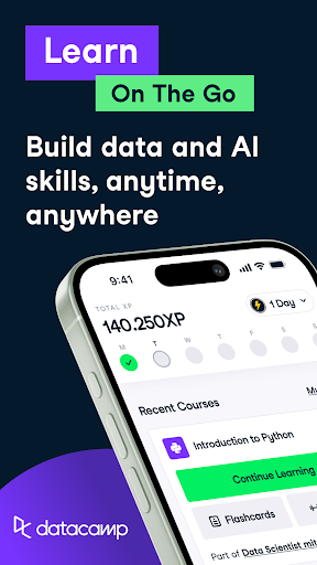 DataCamp: Learn Coding & AI ekran görüntüsü