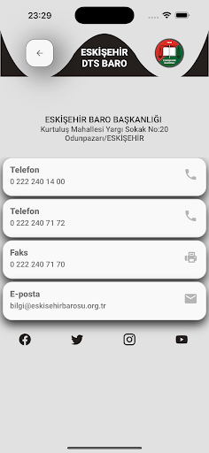 Eskişehir Baro ekran görüntüsü