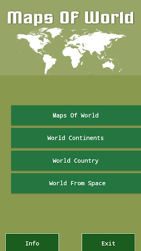 World Maps ekran görüntüsü