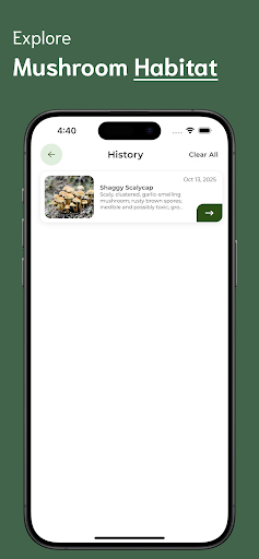 Mushroom Identifier ekran görüntüsü