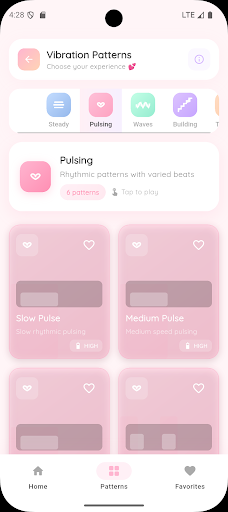 Vibrator Bloom - Massage App ekran görüntüsü