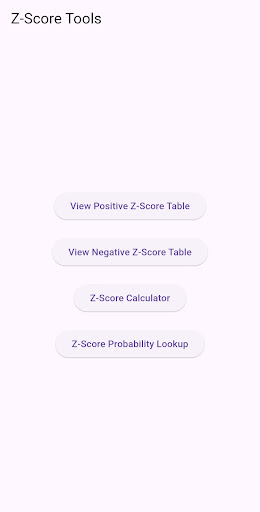 Z Table ekran görüntüsü