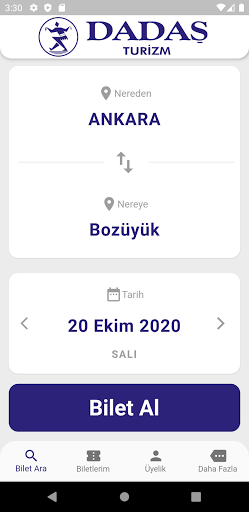 Dadaş Turizm ekran görüntüsü