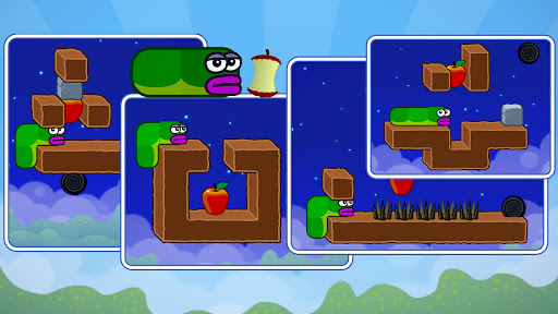 Apple Worm: Yılan Bulmaca ekran görüntüsü