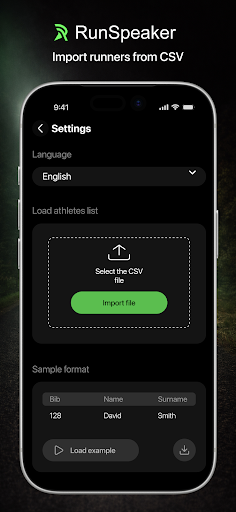 RunSpeaker ekran görüntüsü