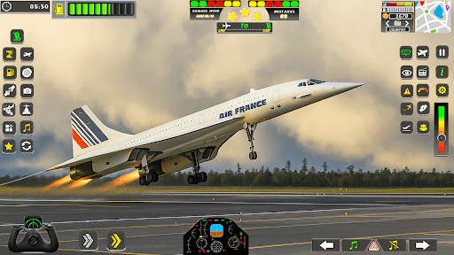 Aeroplane Flight Pilot Game 3D ekran görüntüsü