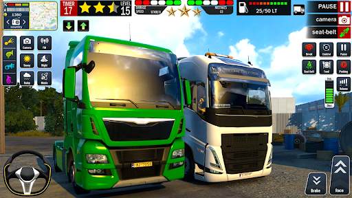 US Cargo Truck Driving Sim ekran görüntüsü