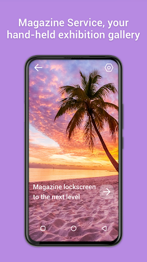 Magazine Lockscreen ekran görüntüsü