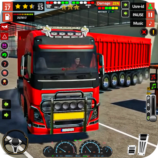 Şehir Kamyonu Kargo Oyunu 3D
