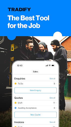 Tradify - Easy Job Management ekran görüntüsü