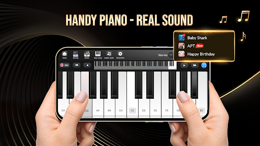 Learn Piano - Real Keyboard ekran görüntüsü