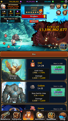 Girl Musketeer : IDLE RPG ekran görüntüsü