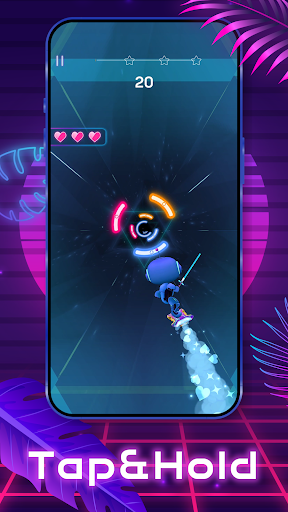 Rainbow Surfer: Duet Color ekran görüntüsü