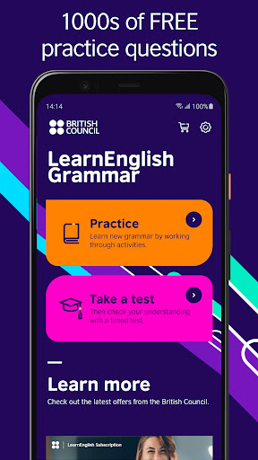 LearnEnglish Grammar ekran görüntüsü