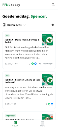 PFNL Today ekran görüntüsü