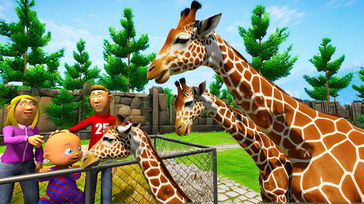 Naughty Baby 3D: Daddy Zoo Fun ekran görüntüsü