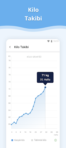 Hamilelik ekran görüntüsü