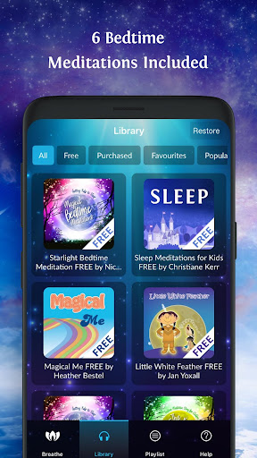 Children's Sleep Meditations ekran görüntüsü