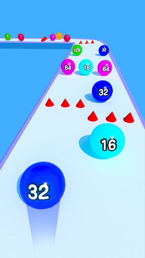 Rolling Ball Run Numbers Game ekran görüntüsü